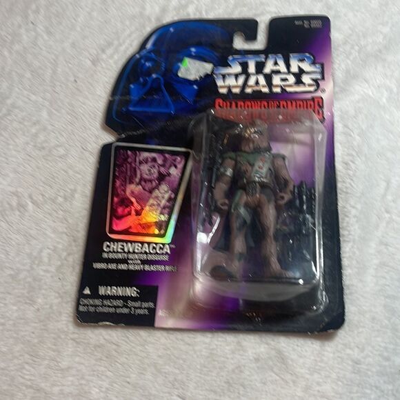 Vintage 1996 Star Wars shadows of the empire Chewbacca bounty hunter disguise - Picture 2 of 6